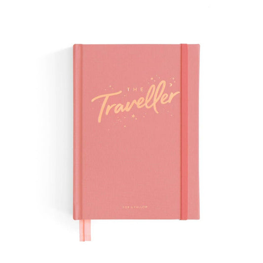 The Traveller Mini Travel Diary - Dusty Rose