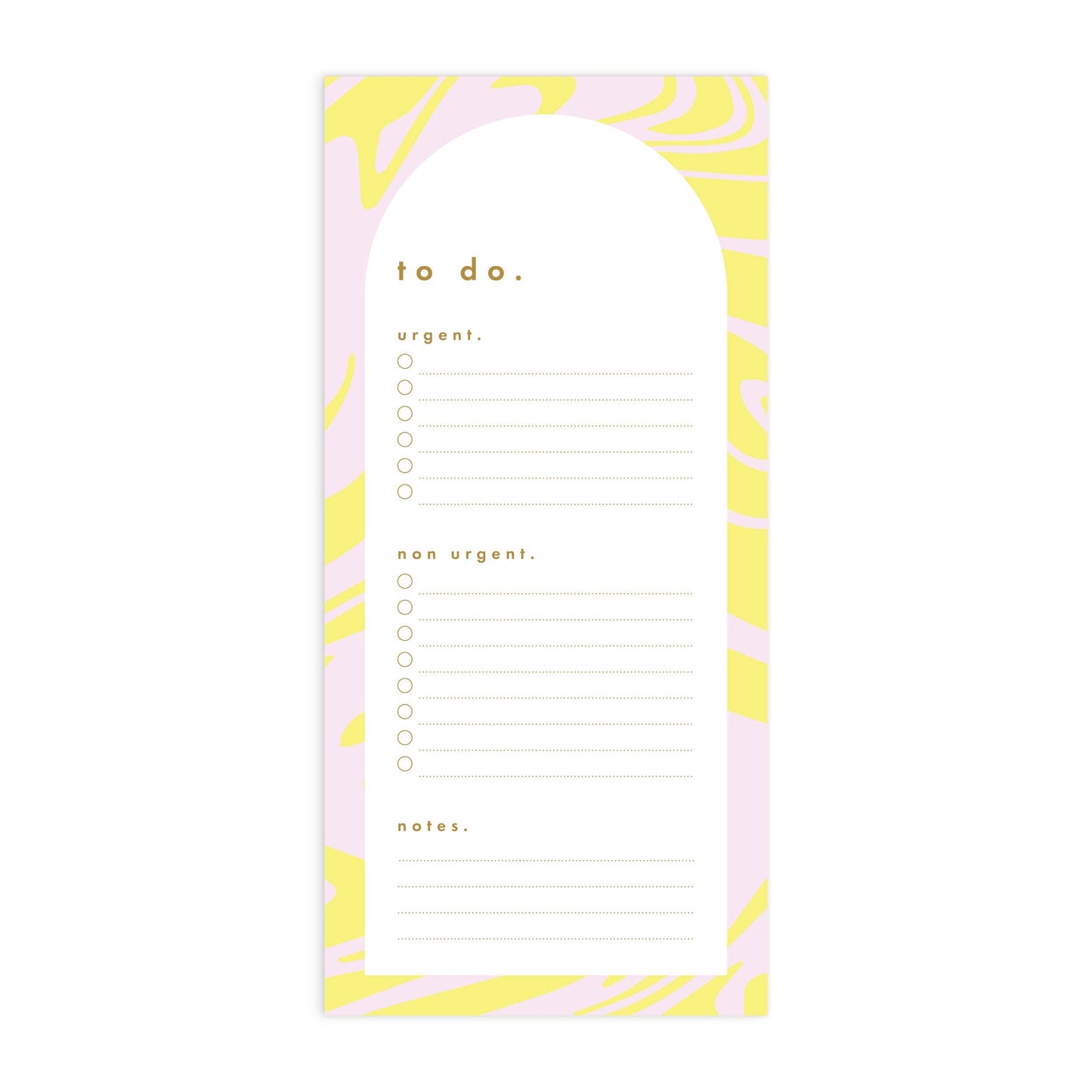 Acid Wash DL To Do List Notepad