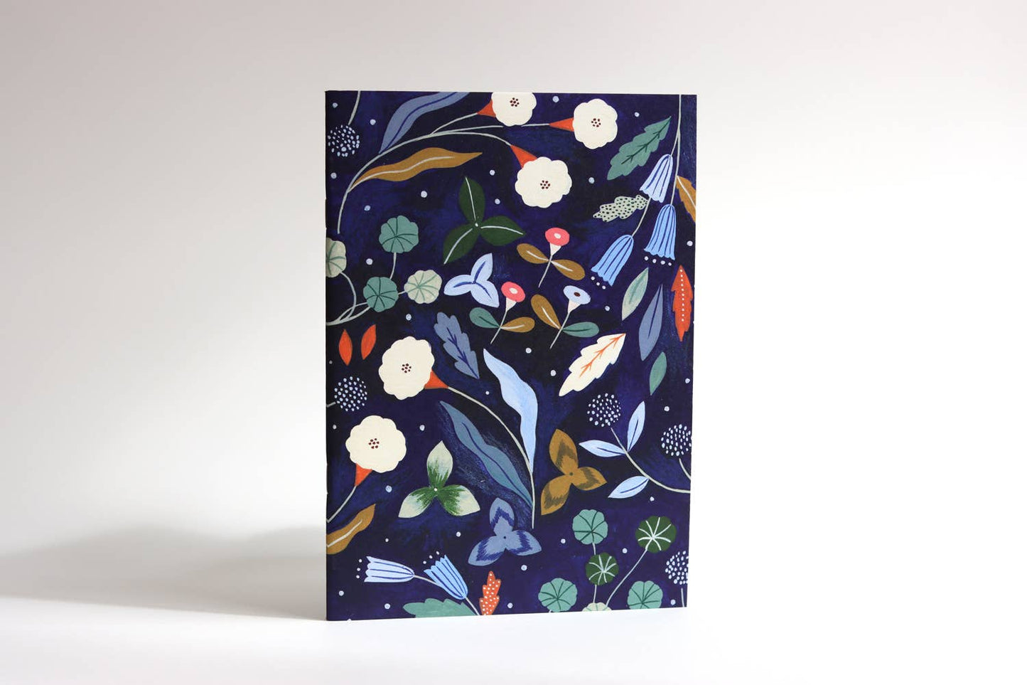 Dark Blue Garden journal notebook