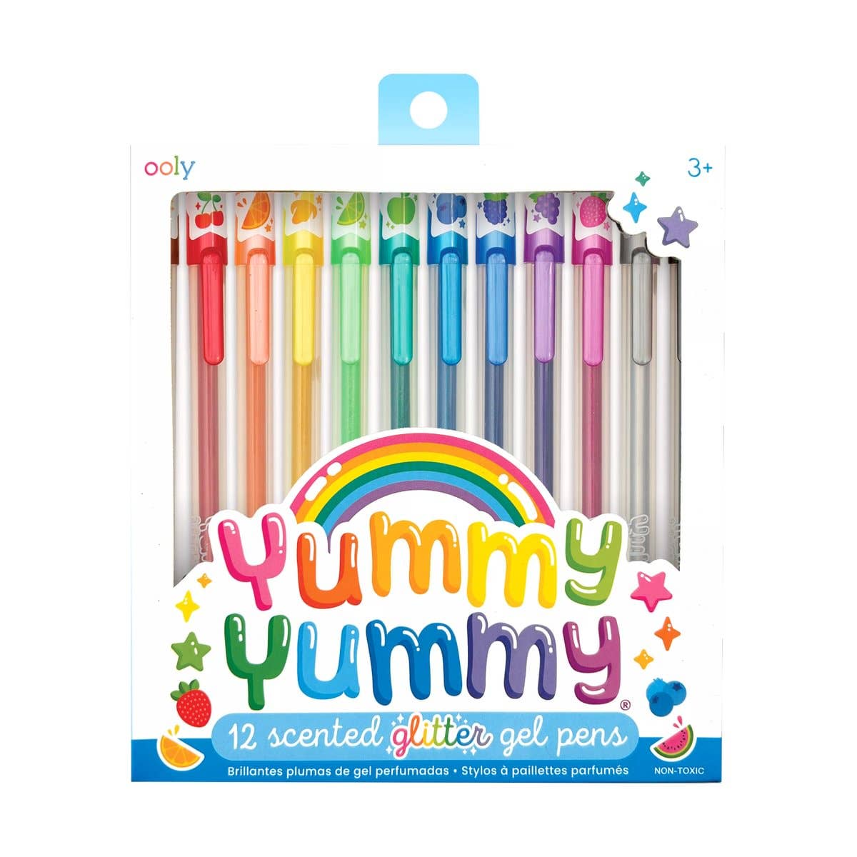 Ooly Pen – Yummy Yummy Glitter Scented Gel Pens - 12 Pack