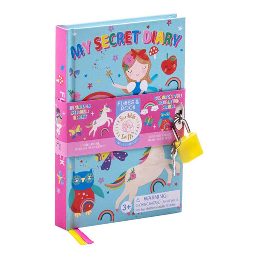 Floss & Rock My Secret Scented Diary - Rainbow Fairy