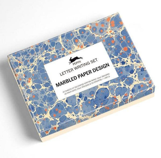 Letter Writing Sets-Marbled Paper