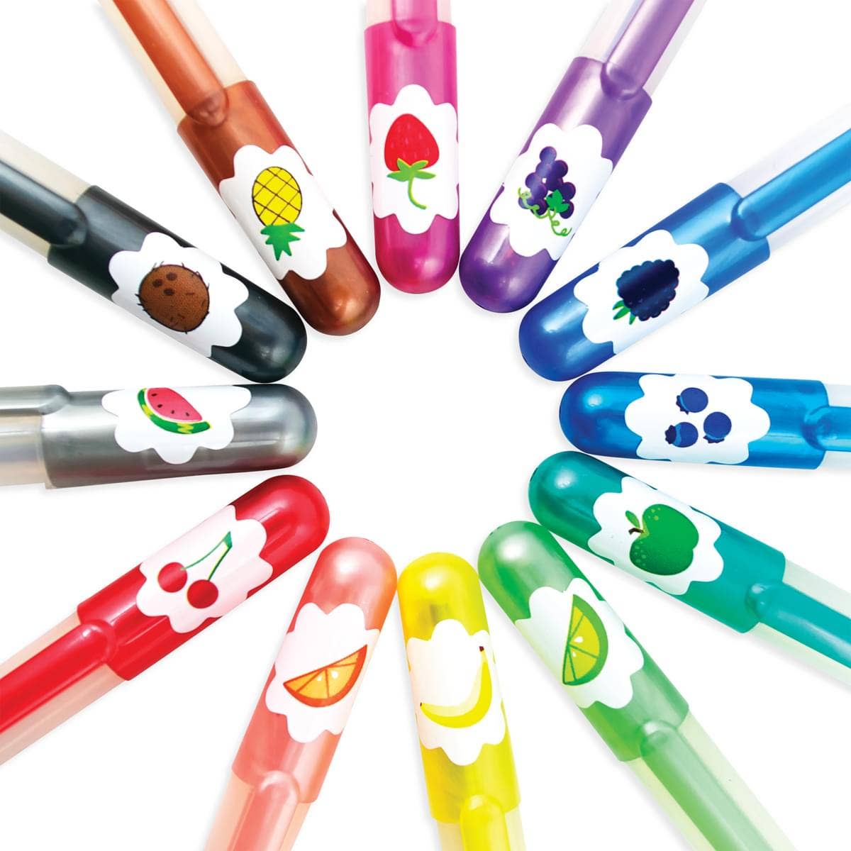 Ooly Pen – Yummy Yummy Glitter Scented Gel Pens - 12 Pack