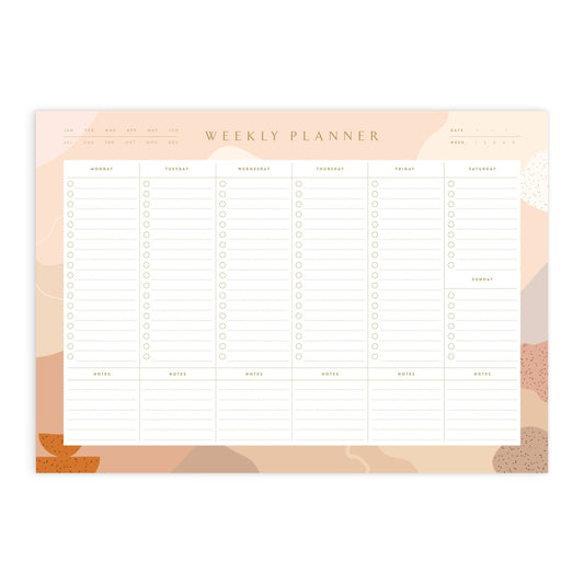 Still Life A4 Weekly Planner Notepad